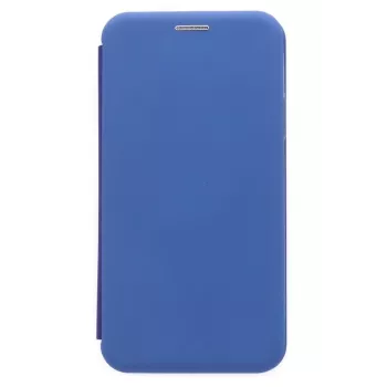 Evelatus Apple iPhone X/Xs knygos tipo dėklas tamsiai mėlynas