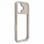 Evelatus Apple iPhone 17 LiveCase hibridinis dėklas su stovu PC+TPU sidabrinis