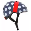 Hornit POM913 Polka Dot daugiafunkcis šalmas vaikams, 53-58 cm, juodas/mėlynas/raudonas/baltas