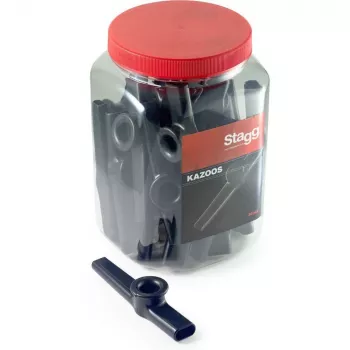 Stagg KAZOO METAL - Metalinis kazoo, 30 vienetų