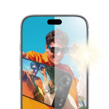 PanzerGlass PG Anti-Reflective Armor ekrano apsauga iPhone 15 Pro Max