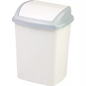 CURVER Dominik 25L šiukšlių dėžė, pilka, 36,5 x 29,1 x 48 cm