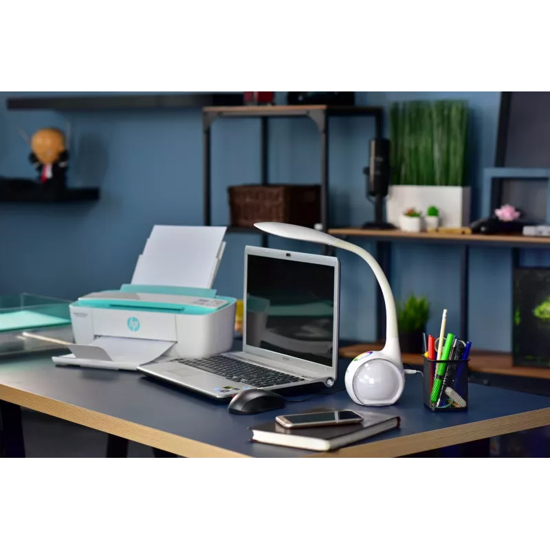 Activejet AJE-RAINBOW RGB stalinė LED lempa su RGB apšvietimo pagrindu