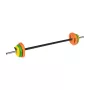 REBEL ACTIVE 20 kg ketaus štangos rinkinys su 140 cm strypu