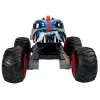LEAN TOYS 9023 Dinozauras Nuotolinio Valdymo Bekelės Automobilis su Dideliais Ratais 2.4G – 1:16 Mastelio 4WD Off-Road RC Automobilis, Žalias/Rudas