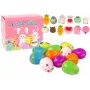 LEAN TOYS Velykiniai kiaušiniai Squishy triušio žaislų rinkinys 12 vienetų