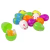 LEAN TOYS Velykiniai kiaušiniai Squishy triušio žaislų rinkinys 12 vienetų