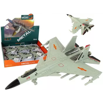LEAN TOYS 15410 pilkas trinties pavaros naikintuvas 1:72