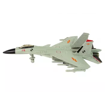 LEAN TOYS 15410 pilkas trinties pavaros naikintuvas 1:72