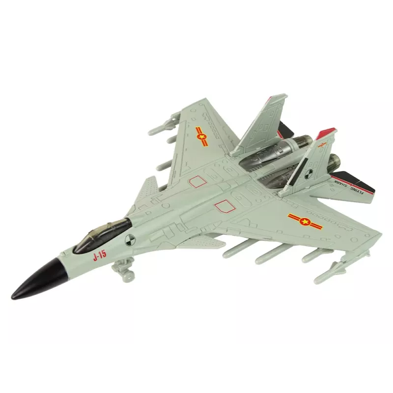 LEAN TOYS 15410 pilkas trinties pavaros naikintuvas 1:72