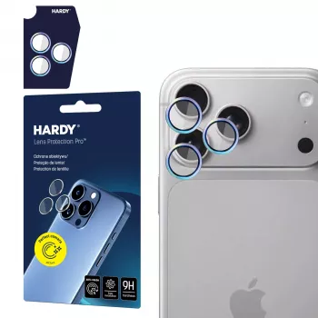 3MK PROTECTION Apple iPhone 18 Pro / 18 Pro Max HARDY Lens Protection Pro Rainbow fotoaparato objektyvo apsauga
