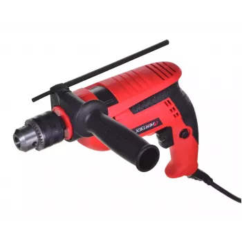 VERTEX VWU710 710W smūginis gręžtuvas su 13mm kumšteliniu griebtuvu, 0-2800 RPM, 0-44800 BPM, kintamu greičiu, reversu, papildoma rankena, gylio ribotuvu
