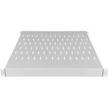ALANTEC SA-PR-19-1U-500-900-4-S reguliuojama 19 inch 1U lentyna, gylis 500-900 mm, pilka, 4 tvirtinimo taškai