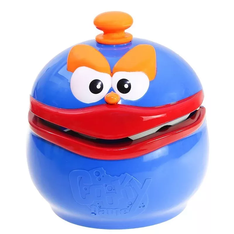 LEAN TOYS Sausainių gaudymo žaidimas „Biscuits Eater“ – juokingas šeimos žaidimas – veiksmo ir refleksų stalo žaidimas 2–4 žaidėjams nuo 3 metų