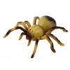 LEAN TOYS Nuotolinio valdymo tarantulas voras RC žaislas geltonas 27/40 MHz