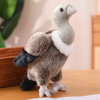 LEAN TOYS pliušinis grifas paukštis pliušinis žaislas maskotas minkštas žaislas 25cm