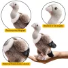 LEAN TOYS pliušinis grifas paukštis pliušinis žaislas maskotas minkštas žaislas 25cm