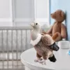 LEAN TOYS pliušinis grifas paukštis pliušinis žaislas maskotas minkštas žaislas 25cm