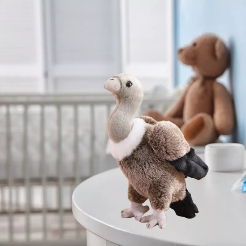 LEAN TOYS pliušinis grifas paukštis pliušinis žaislas maskotas minkštas žaislas 25cm