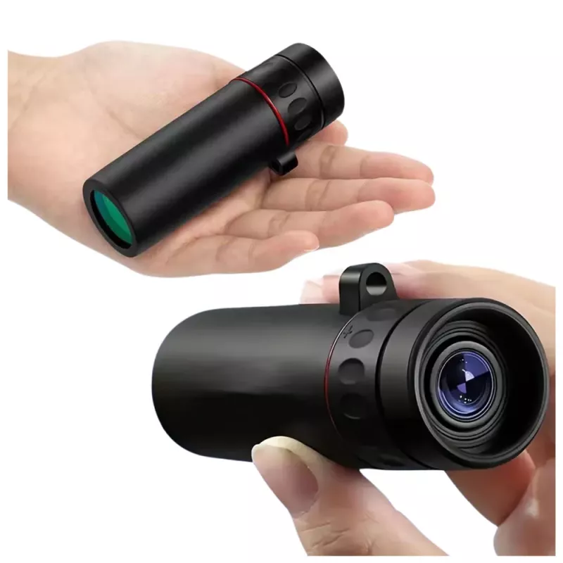 LEAN Mini monokuliaras 8x didinimas 21mm objektyvo teleskopas
