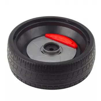 LEAN TOYS priekinis ratas BMW M5 DRIFT 12V akumuliatoriumi maitinamam važiuojančiam automobiliui - juodas