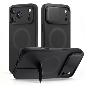 TECH-PROTECT Kevlar Aura MagSafe dėklas iPhone 17 Pro Max / 18 Pro Max - juodas