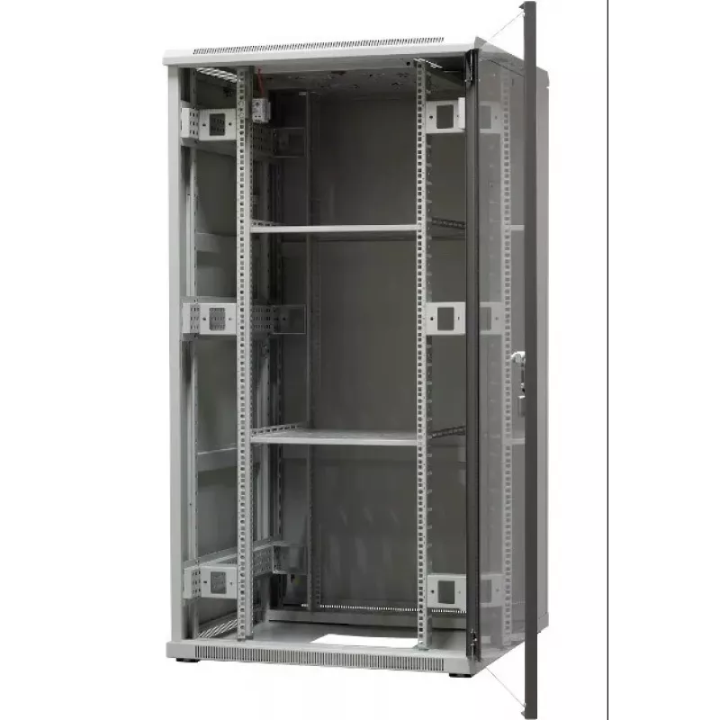 EmiterNet Top laisvai stovintis karkasinis spintinis 32U 800x800x1540mm plieno/stiklo priekinės durys EM/SH05D-8832