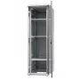 EMITER EmiterNet Top 42U laisvai stovintis serverių spintos korpusas, 600x1000x1980 mm, stiklinės priekinės durelės, juodas EM/SH05D-6042