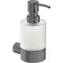 DEANTE ADR_D421 Sieninis rankinis skysto muilo dozatorius, 1L, baltas ABS plastikas, rakinamas, permatomas langelis
