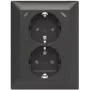 ABB Safety+ USB dvigubas lizdas su 2x USB-C, 15W, įleidžiamas, poliarinė balta 2TKA00006192