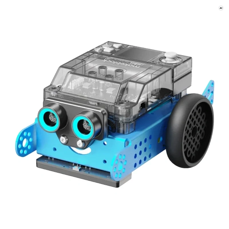 xTool mBot2 Rover robotų rinkinys | CyberPi ESP32-WROOM-32E | STEM programavimo robotas su jutikliais, Wi-Fi, Bluetooth 5.0, Python ir mBlock | Nuo 8 metų