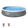 Bestway Fast Set 57376 Virš žemės baseinas Apvalus 7,340 L Pilkas