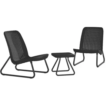 KETER sodo baldų komplektas Rio Patio Set pilkas