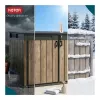 KETER sodo sandėliukas Deco Horizontal Shed, riešuto atspalvio