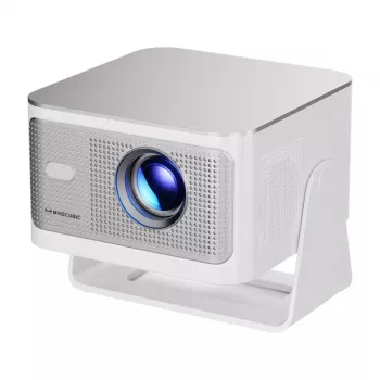 Magcubic HY350MAX Full HD 1080P Android 11.0 projektorius su Wi-Fi 6, Bluetooth 5.0, 350 ANSI liumenų, automatinis fokusavimas ir trapecijos korekcija, 5W garsiakalbis, HDMI, USB