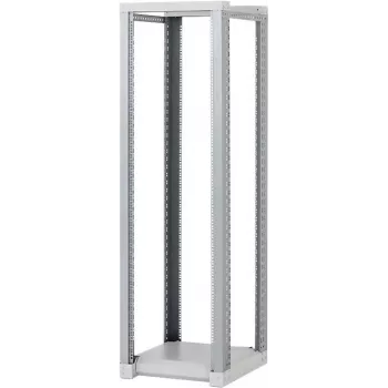 Triton RSX-27-XD6-CXX-A1 27U 19 inch sieninis serverinės spintos korpusas, 600x600mm, dviejų dalių pasukamas rėmas, šviesiai pilkas