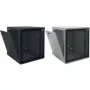 CANOVATE 19 colių sieninis SOHO spintelė 9U 540*550, surenkama, juoda
