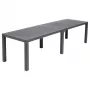 KETER Sodo stalas Julie Double Table (2 konfigūracijos) pilkas