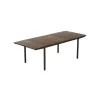 KETER Sodo stalas prailginamas Deco Porto Nova Prailginamas 200-280 cm, riešuto/ juodas