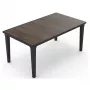Keter Futura sodo valgomojo stalas Deco grafitas/riešutas 29216482533