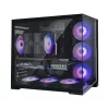 Zalman D40, ATX vidutinio bokšto kompiuterio korpusas, 7 x 120mm ARGB ventiliatoriai, juodas