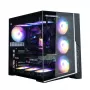 Zalman D40F, ATX Mid Tower kompiuterio korpusas, 7 x 120mm FRGB ventiliatoriai, juodas