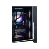 Zalman D40F, ATX Mid Tower kompiuterio korpusas, 7 x 120mm FRGB ventiliatoriai, juodas