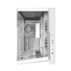 Zalman D40 baltas ATX vidutinio bokšto korpusas su 7 ARGB ventiliatoriais ir grūdintu stiklu