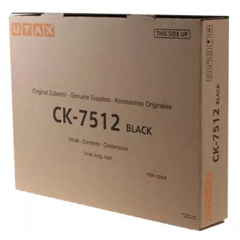 UTAX CK-7512 Originalus juodas tonerio rinkinys (1T02V70TA0), 20 000 puslapių
