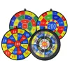 LEAN TOYS Žaidimų rinkinys Smiginio 36 cm Skydas Kamuoliukai ant Velcro