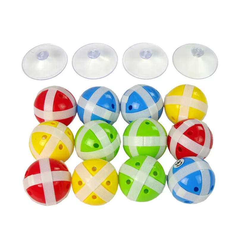 LEAN TOYS Žaidimų rinkinys Smiginio 36 cm Skydas Kamuoliukai ant Velcro