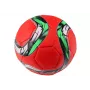 LEAN TOYS raudonas didelis futbolo kamuolys 24 cm 5 dydis