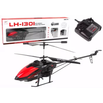 LEAN TOYS LH-1301 2.4G nuotolinio valdymo sraigtasparnis juodas