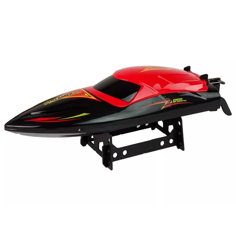 LEAN TOYS RC motorlaivis 2.4G raudonas 35 KM/H